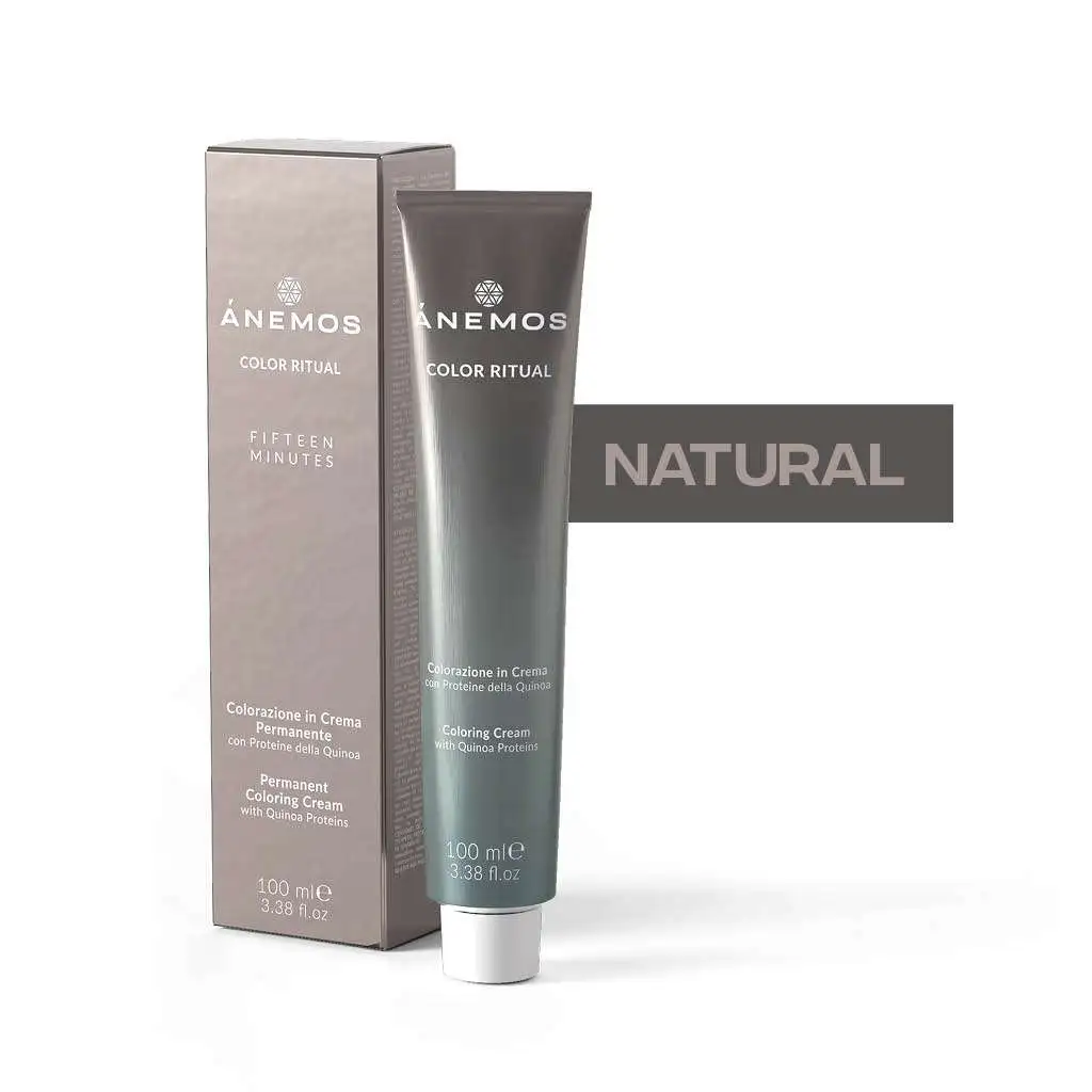 Ánemos Color Ritual Fifteen Minutes Colorazione in Crema con Proteine della Quinoa – Natural – 100 ml - immagine 2