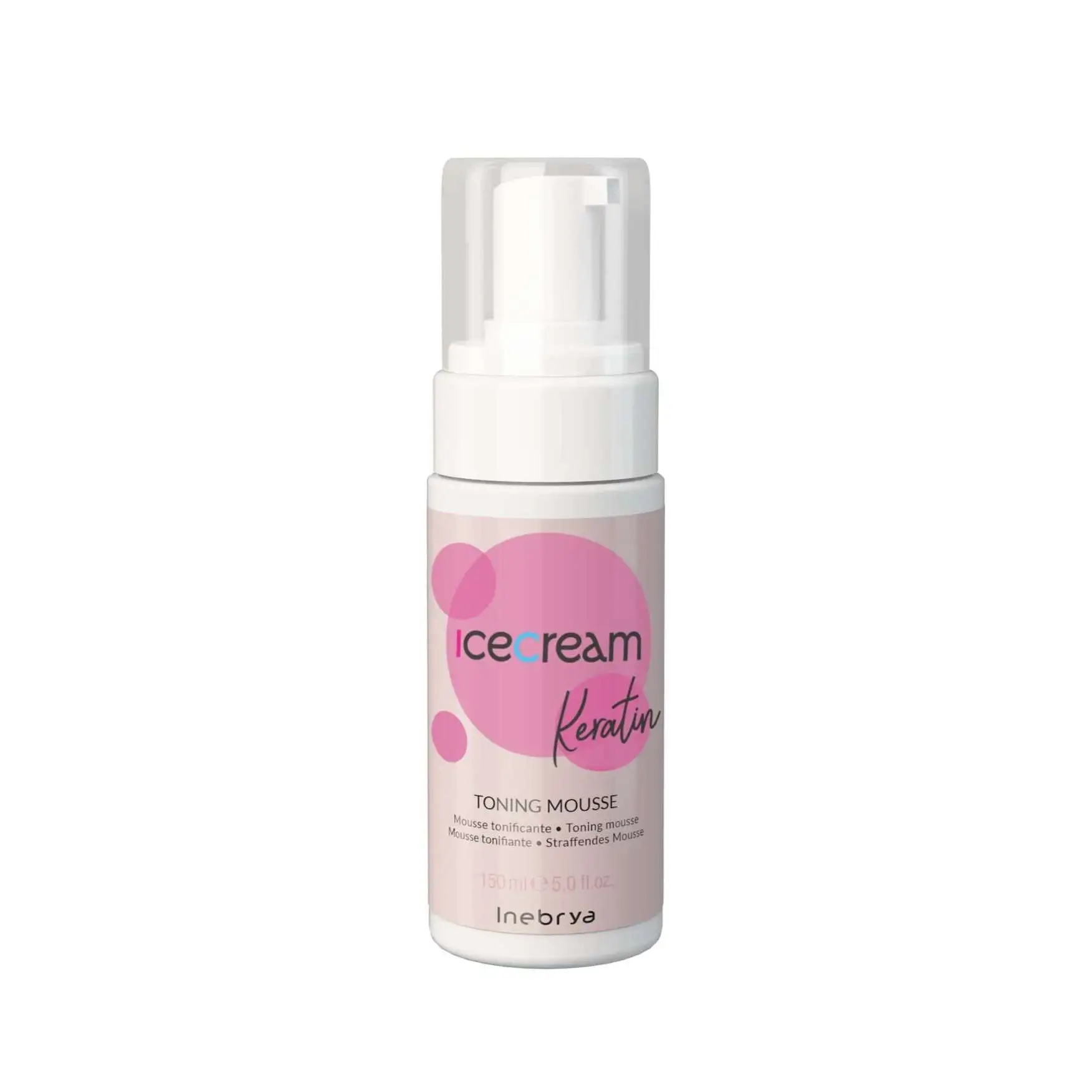 Ice Cream Keratin Toning Mousse 150 ml – Inebrya - immagine 2
