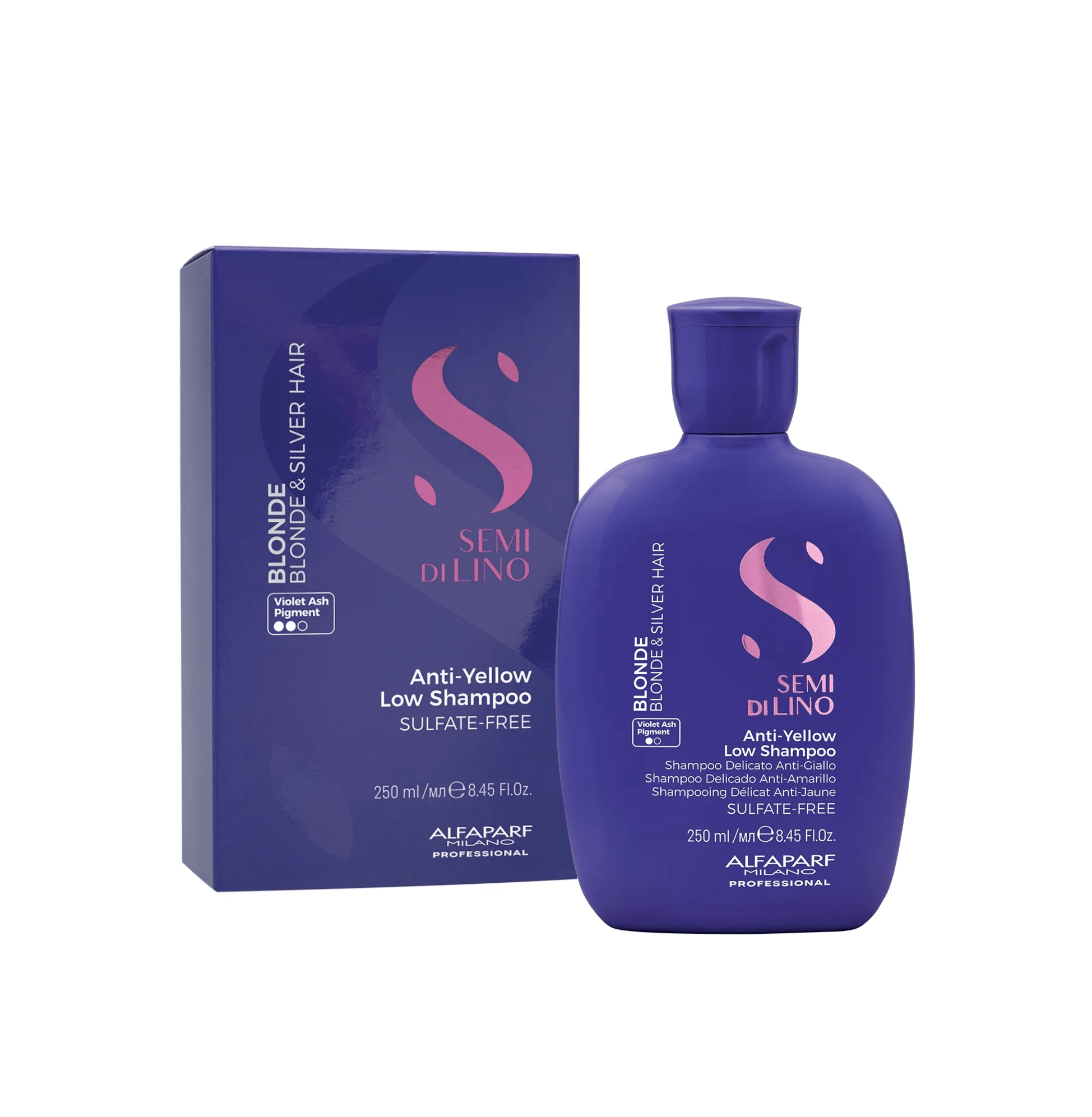 Blonde Intense Anti-Yellow Low Shampoo 250 ml – Alfaparf Milano - immagine 2