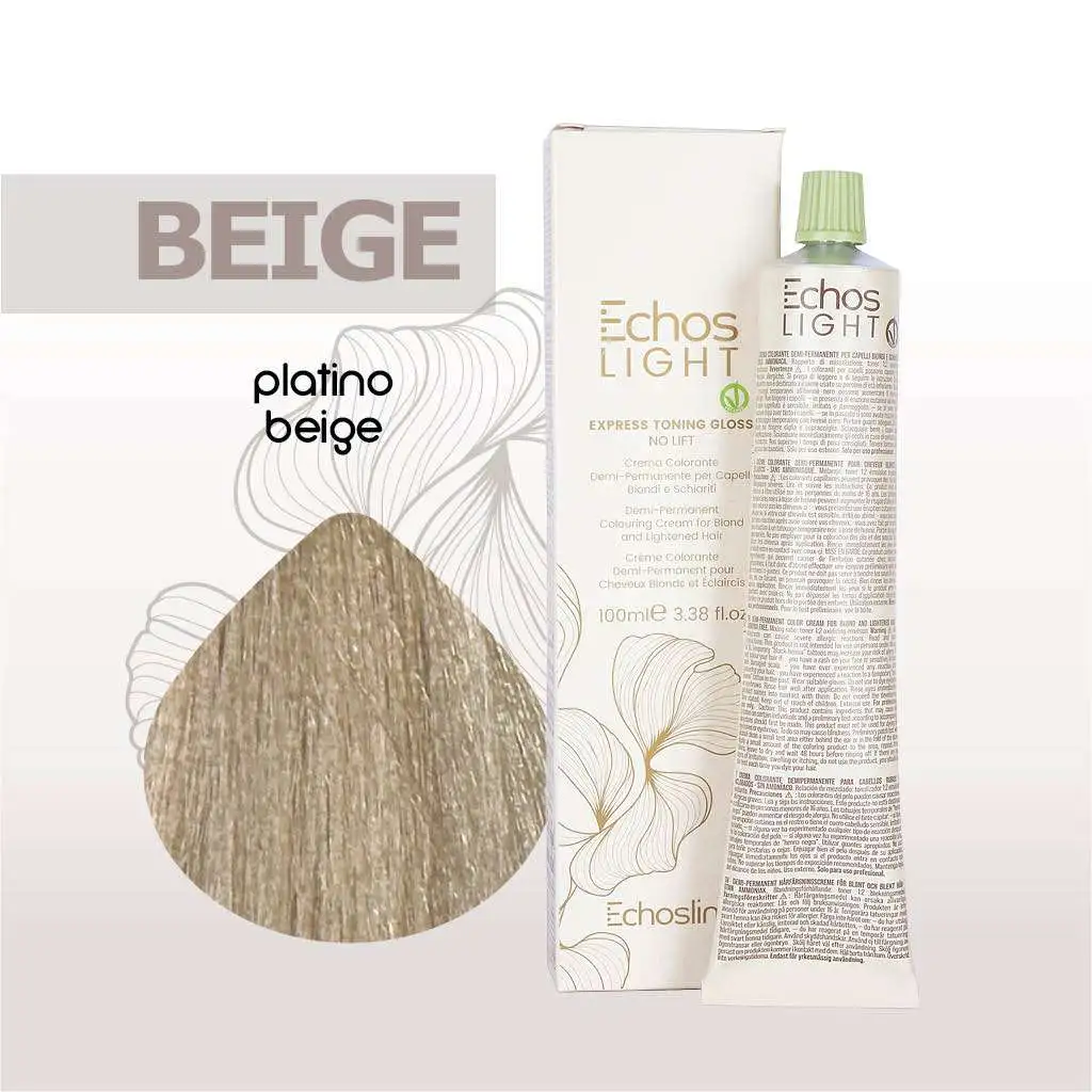 Echoslight Express Toning Gloss – BEIGE Platino Beige – 100 ml - immagine 2