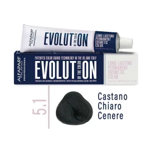Evolution of the Color Colorazione Cosmetica Permanente – 5.1 Castano Chiaro Cenere – 60 ml – Alfaparf Milano