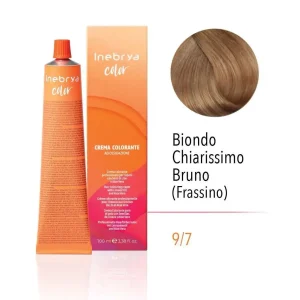Inebrya Color – 9/7 Biondo Chiarissimo Bruno (Frassino) – 100 ml